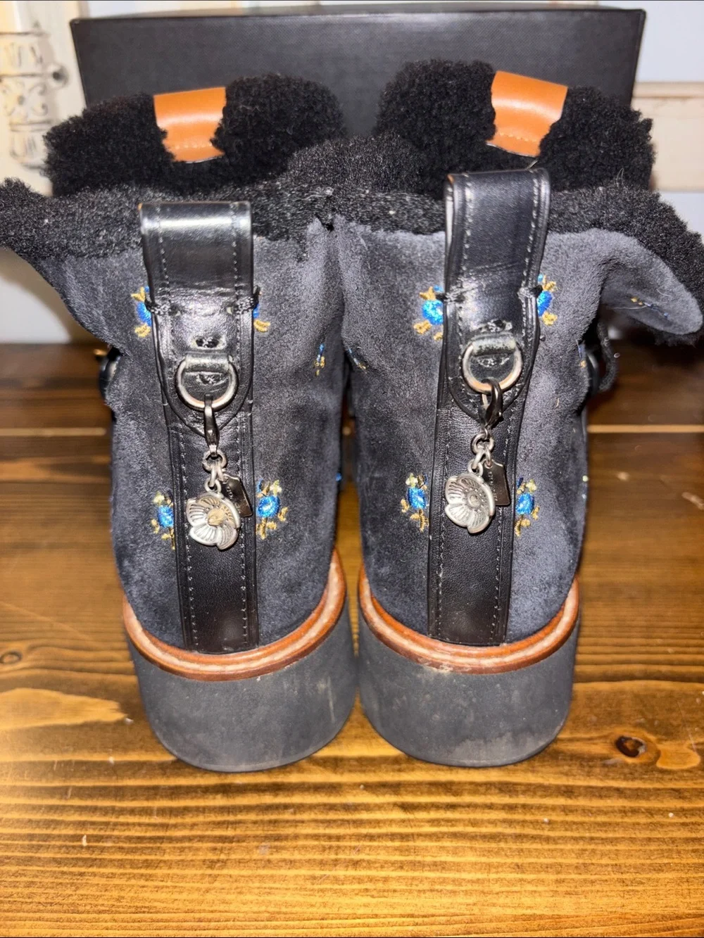 Coach women suede